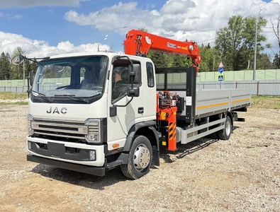 JAC N120-L (МРМ 12т) КМУ KANGLIM KS1154 (5т) БОРТ 6,3х2,55х0,6м